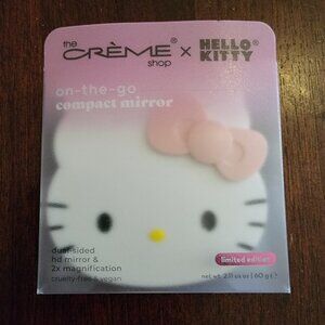 Hello Kitty Compact Mirror The Creme Shop Limited Edition Travel Makeup Mirror
